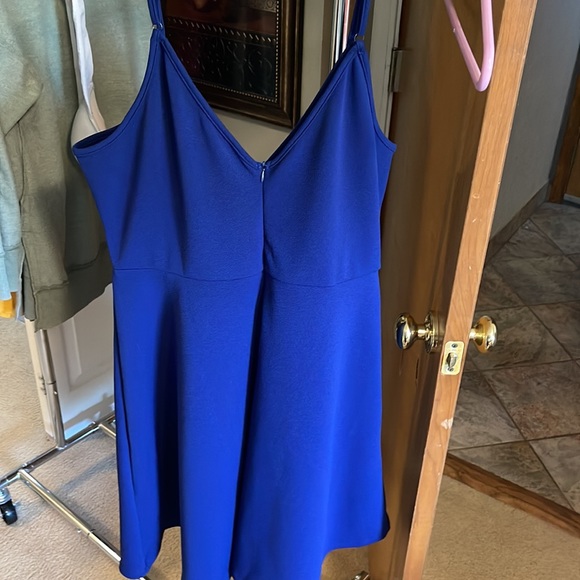 Blue dress new without a tag size 1xl - Picture 2 of 4